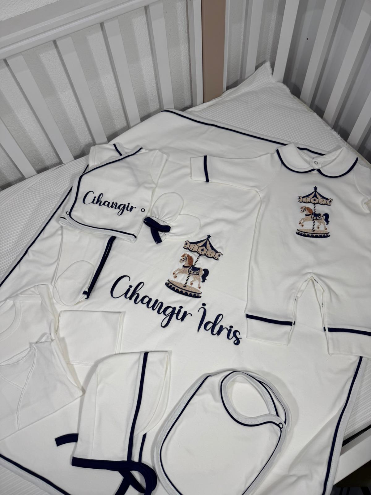 Hastane çıkışı 10'lu lacivert biyeli hastane çıkışı 2