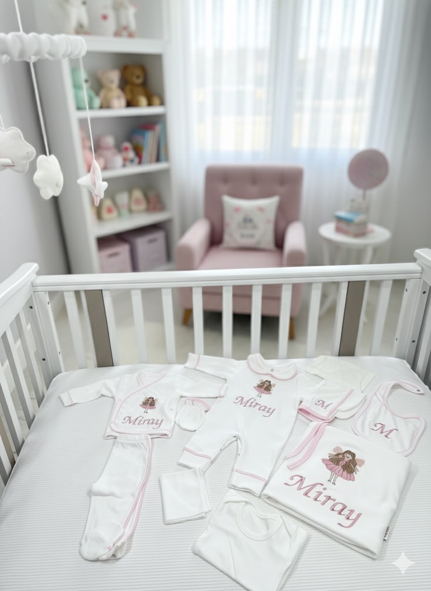 Hastane çıkışı 10'lu pembe biyeli hastane çıkışı 3