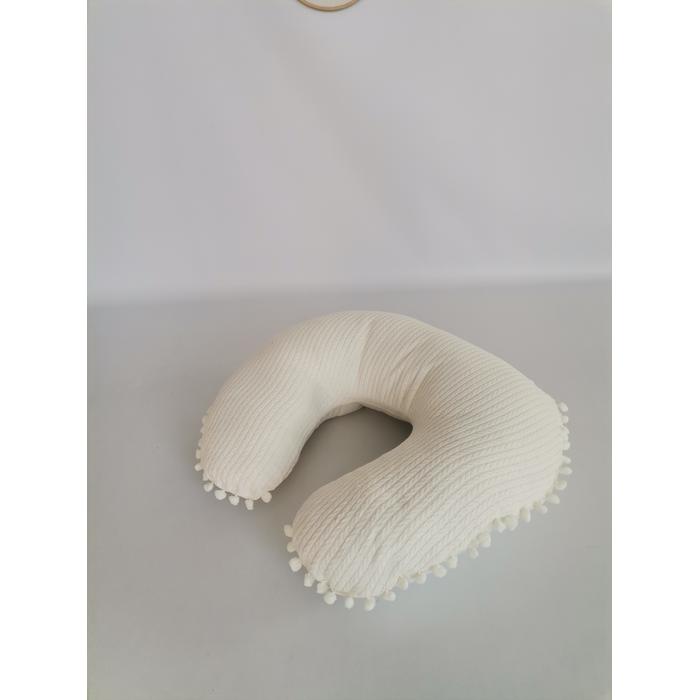 Babynest 8'li set krem örgü pike - krem poplin