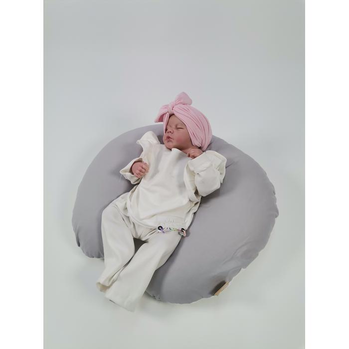 Babynest 8'li set gökkuşaklı poplin - gri poplin