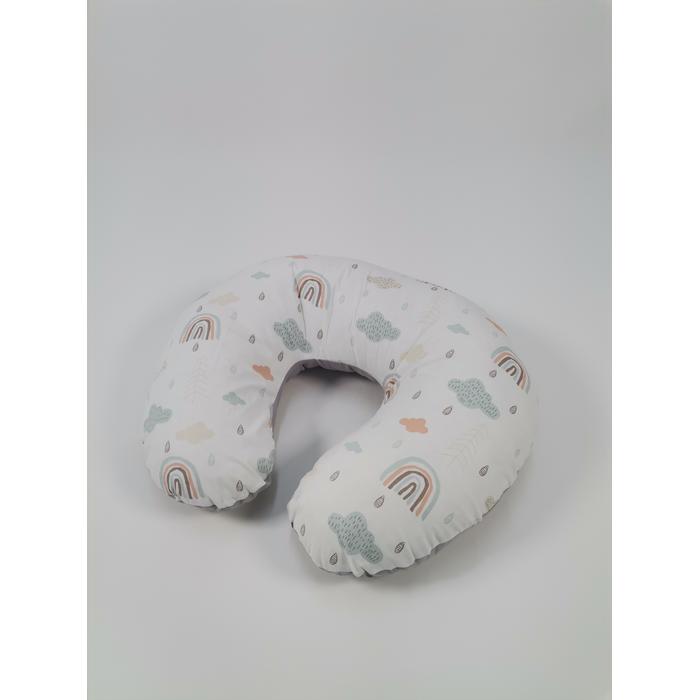 Babynest 8'li set gökkuşaklı poplin - gri poplin