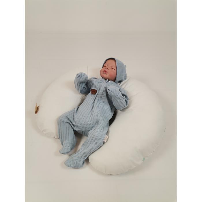 Babynest 8'li set karacalı poplin - beyaz poplin