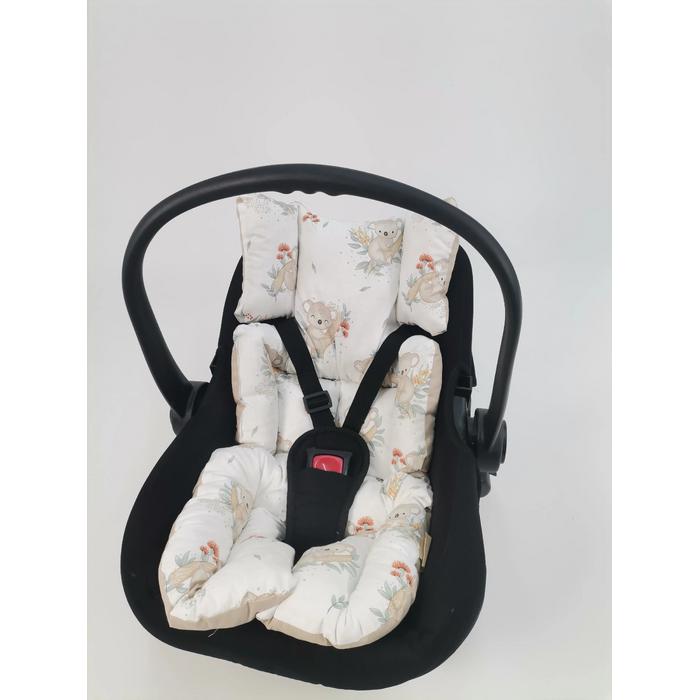 Babynest 8'li set koala poplin - bej poplin