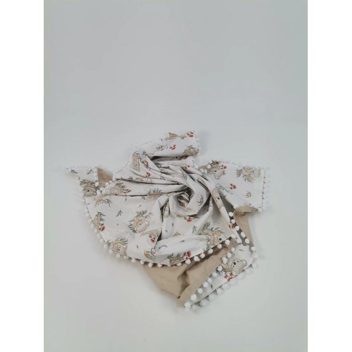 Babynest 8'li set koala poplin - bej poplin