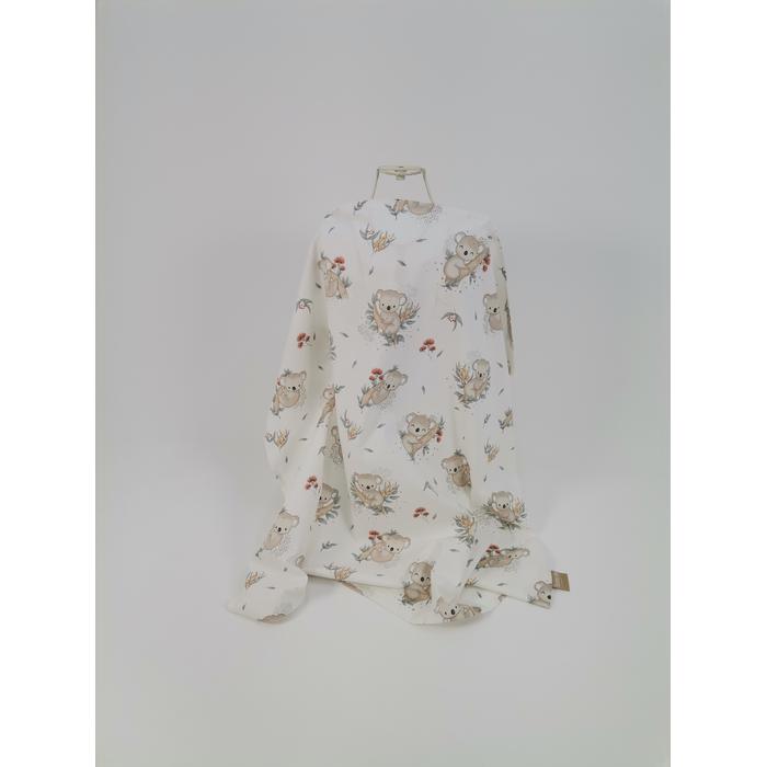 Babynest 8'li set koala poplin - bej poplin