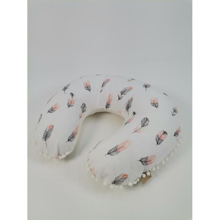 Babynest 8'li set krem örgü pike - pembe tüylü poplin