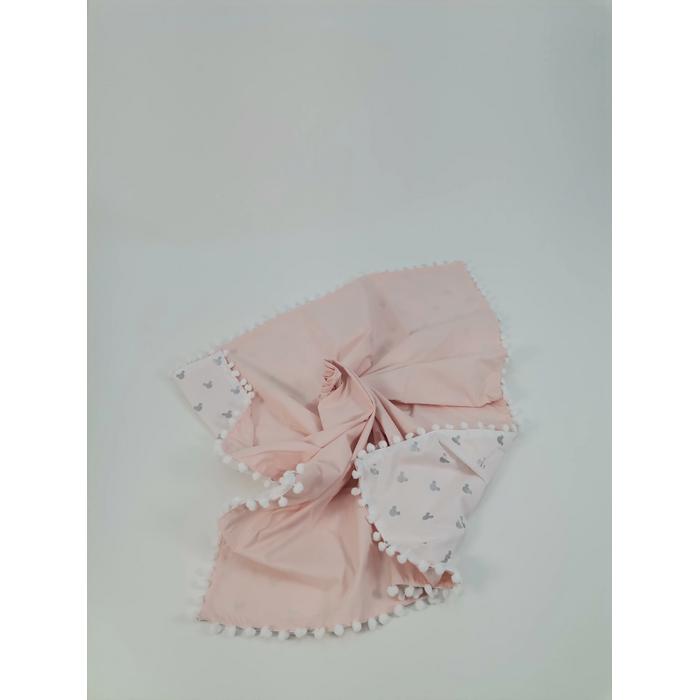 Babynest 8'li set somon poplin - gümüş mickeyli poplin