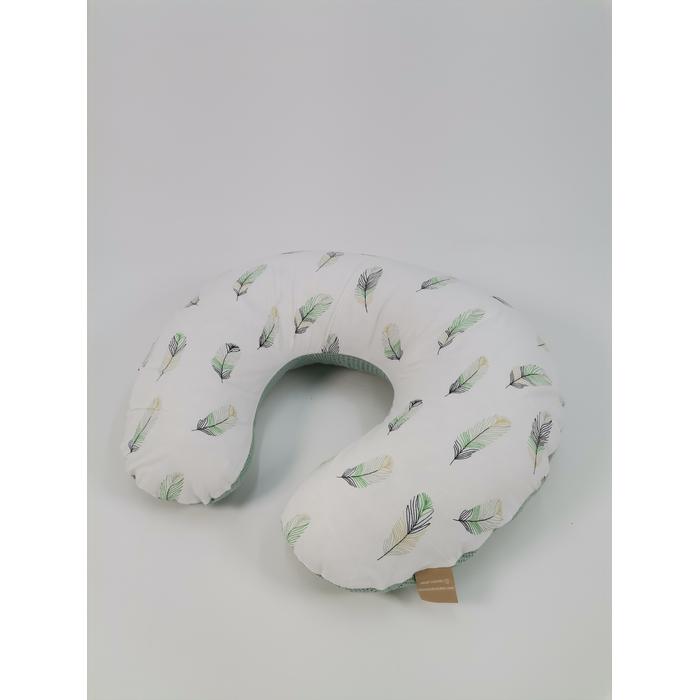 Babynest 8'li set yeşil waffle pike - yeşil tüylü poplin