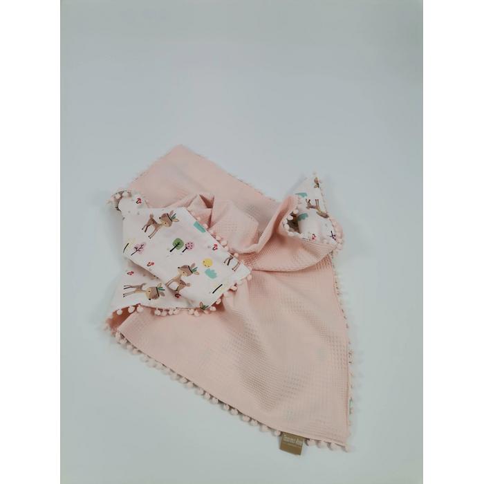 Battaniye somon waffle pike - karacalı müslin