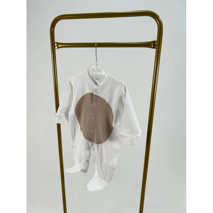 Beyaz - bej tavşan tulum takım