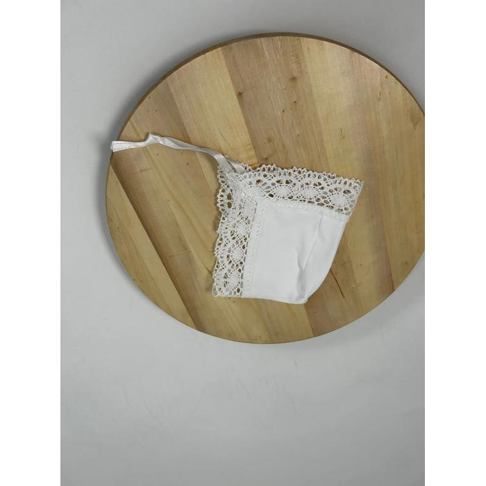 Beyaz - güpürlü tulum takım