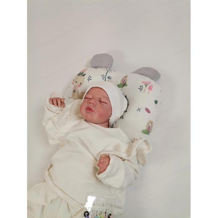 Düz kafa yastığı yeni ceylanlı poplin