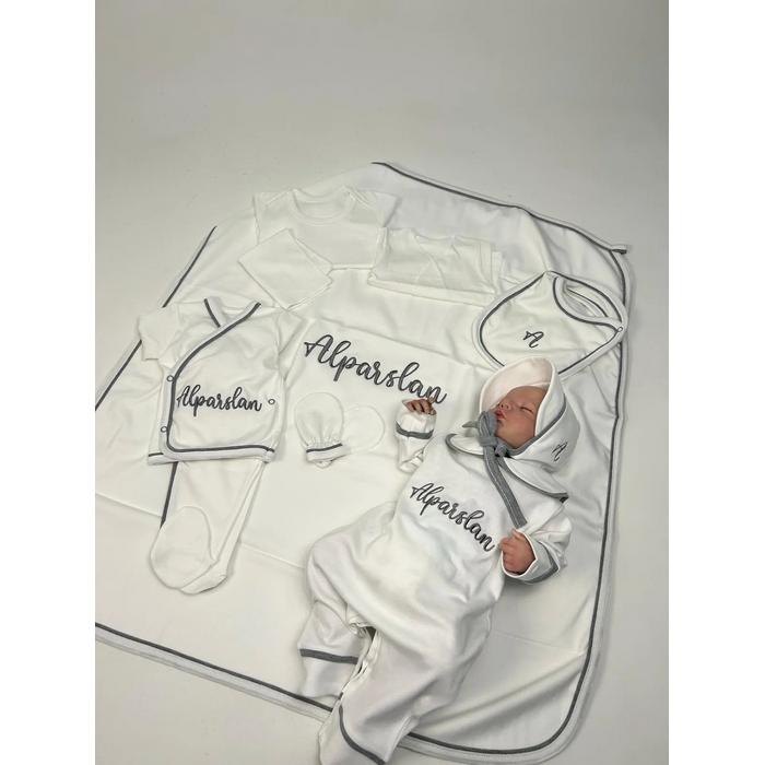 Hastane çıkışı 10'lu gri biyeli hastane çıkışı