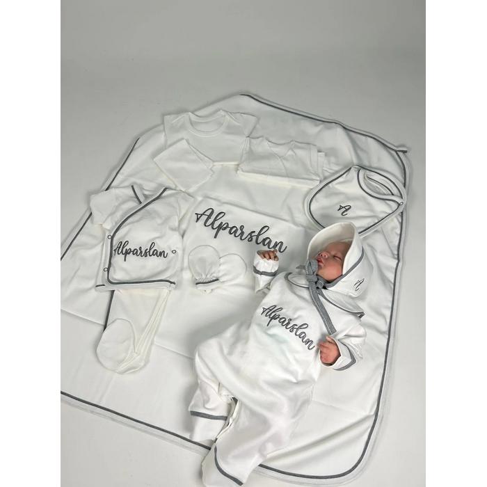 Hastane çıkışı 10'lu gri biyeli hastane çıkışı