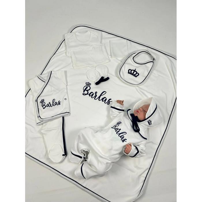 Hastane çıkışı 10'lu lacivert biyeli hastane çıkışı