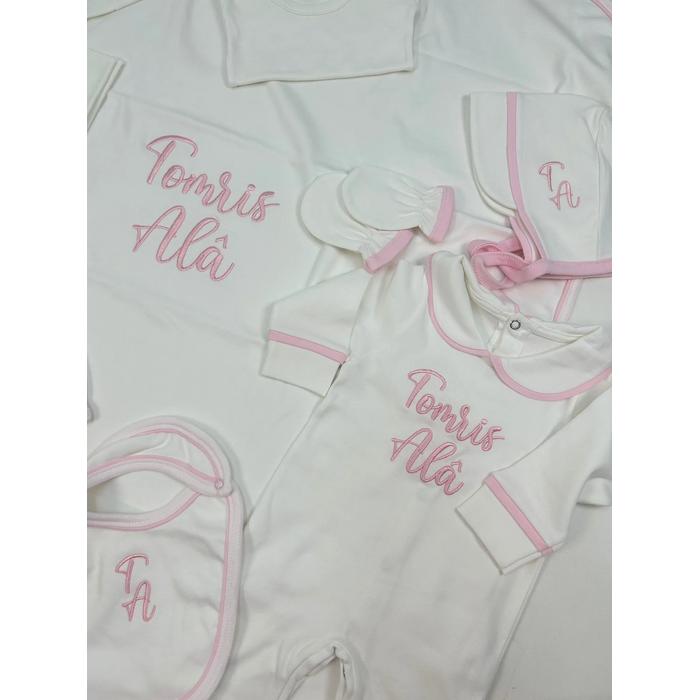 Hastane çıkışı 10'lu pembe biyeli hastane çıkışı