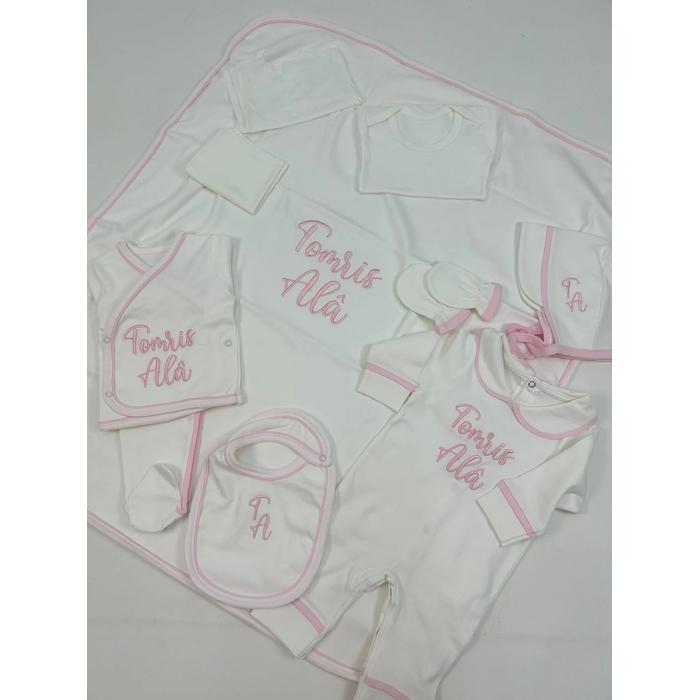 Hastane çıkışı 10'lu pembe biyeli hastane çıkışı