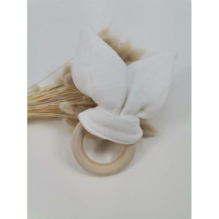 Müslin seti 4 parça - 4 kat ekru müslin 