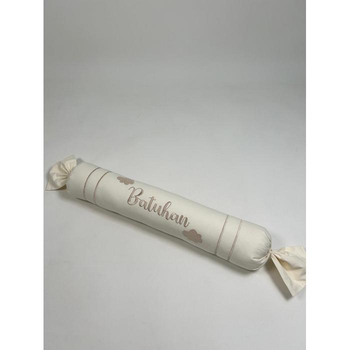 Nevresim takımı 5 parça krem poplin