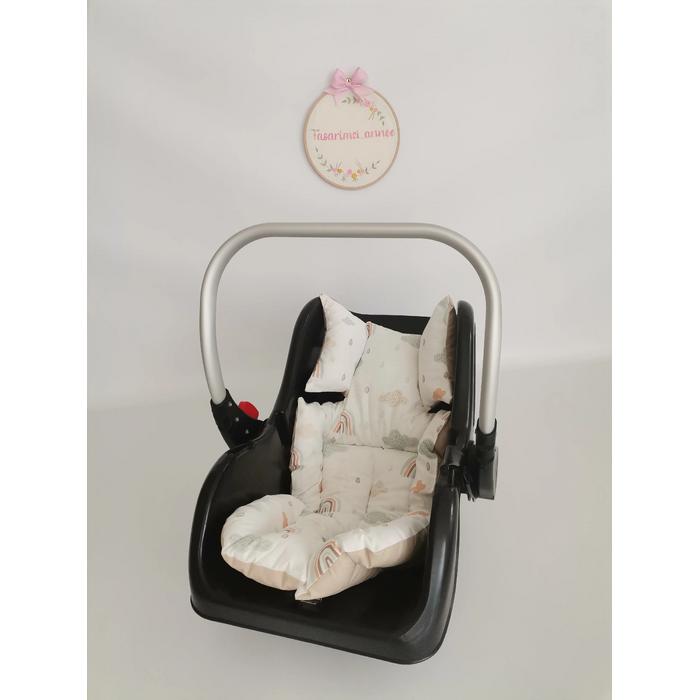 PUSET ÖRTÜSÜ GÖKKUŞAKLI  - V12 BEJ (VİZON) POPLİN