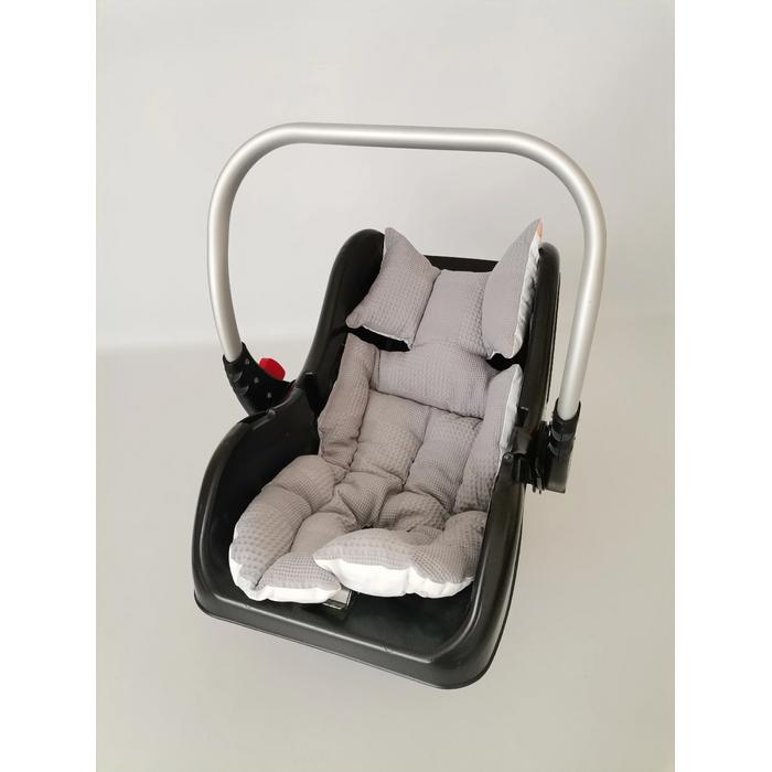 PUSET ÖRTÜSÜ KOYU GRİ KLASİK PİKE - GÖKKUŞAKLI POPLIN