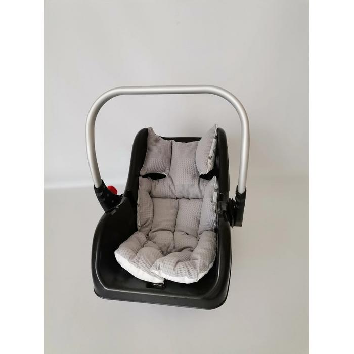 PUSET ÖRTÜSÜ KOYU GRİ KLASİK PİKE - GÜMÜŞ MİCKEYLİ POPLIN