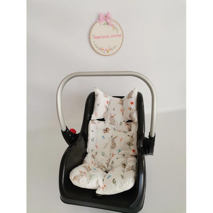 PUSET ÖRTÜSÜ KREM KLASİK PİKE - TAVŞANLI MÜSLİN