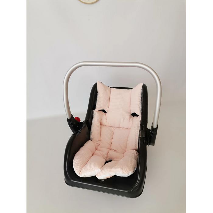 Puset örtüsü somon waffle pike - gökkuşaklı poplin