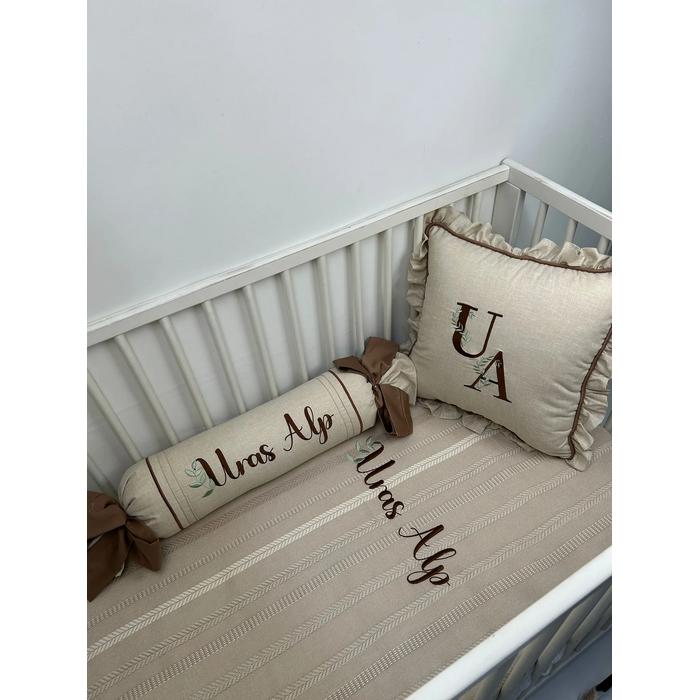 Pike takımı 5 parça bohem örgü pike - isviçre keteni 3