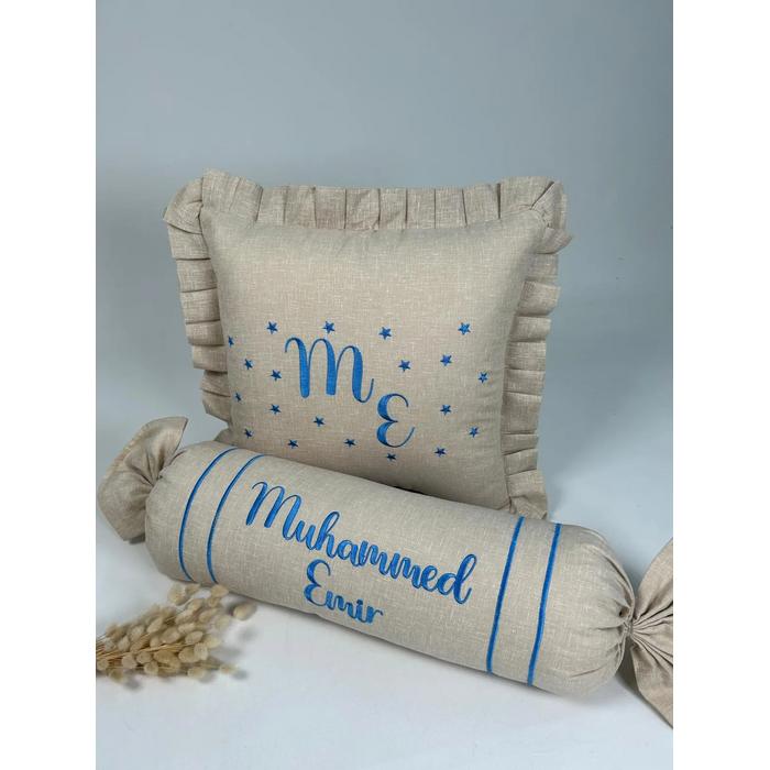 Pike takımı 5 parça örgü pike - isviçre keteni 