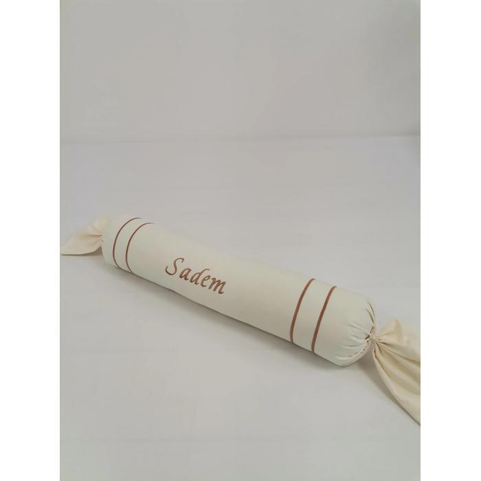 Pike takımı 6 parça krem örgü pike - krem poplin 2