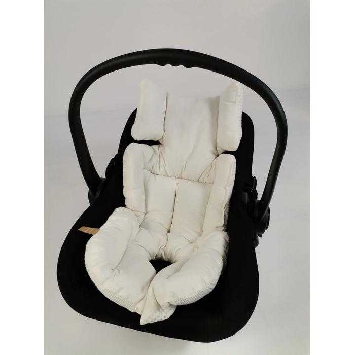 Puset örtüsü krem waffle pike - krem poplin