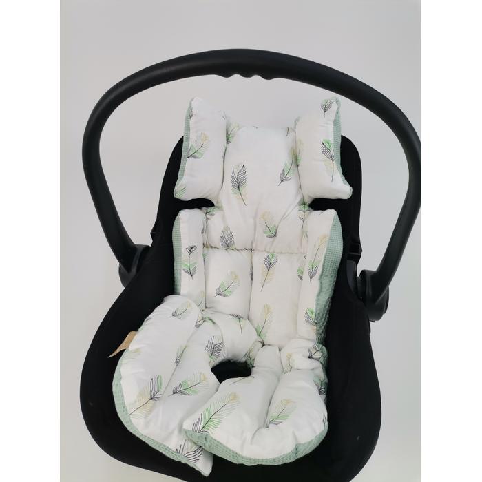 Puset örtüsü yeşil waffle pike - yeşil tüylü poplin