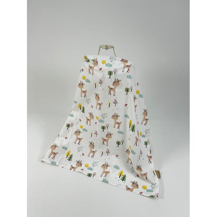 Yuvarlak babynest 9'lu set bej waffle pike - karacalı poplin