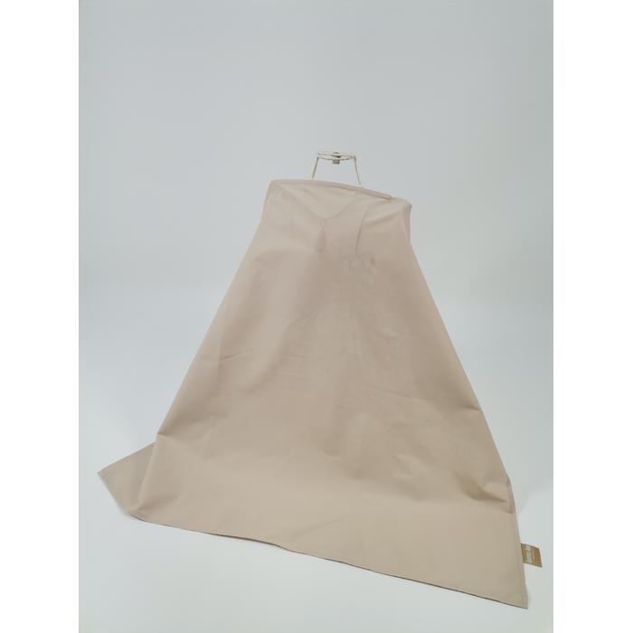 Yuvarlak babynest 9'lu set krem waffle pike - bej poplin