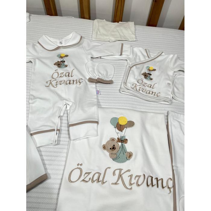 Hastane çıkışı 10'lu bej biyeli hastane çıkışı 3