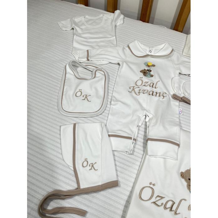 Hastane çıkışı 10'lu bej biyeli hastane çıkışı 3