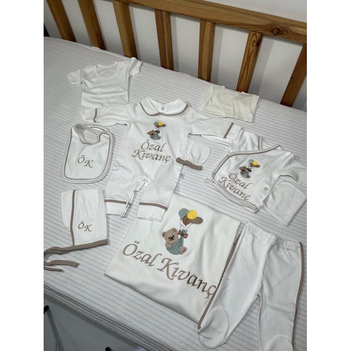 Hastane çıkışı 10'lu bej biyeli hastane çıkışı 3