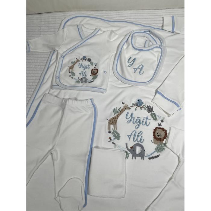 Hastane çıkışı 10'lu mavi biyeli hastane çıkışı 2