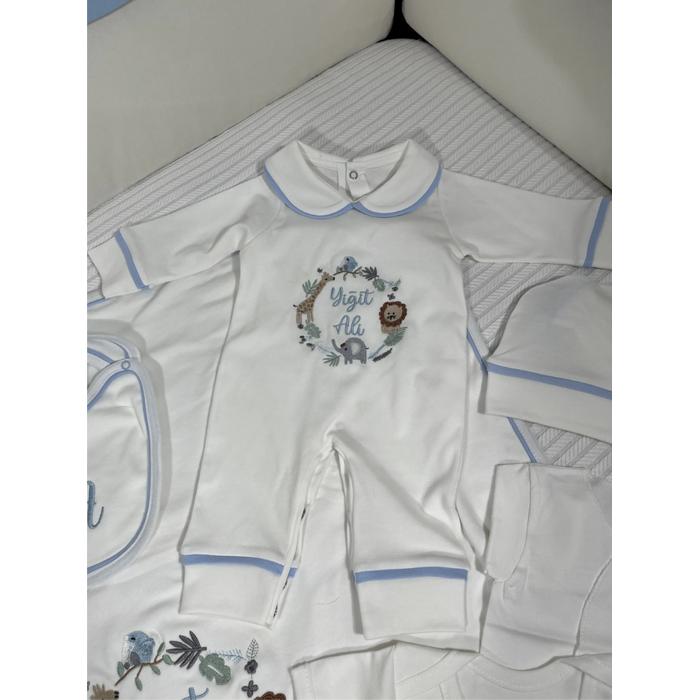 Hastane çıkışı 10'lu mavi biyeli hastane çıkışı 2