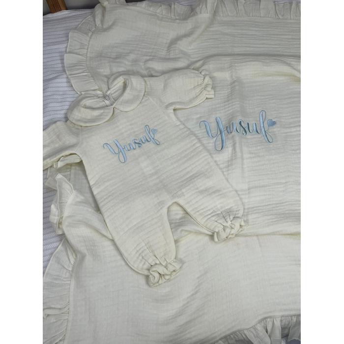 Müslin Tulum takımı ve battaniye 