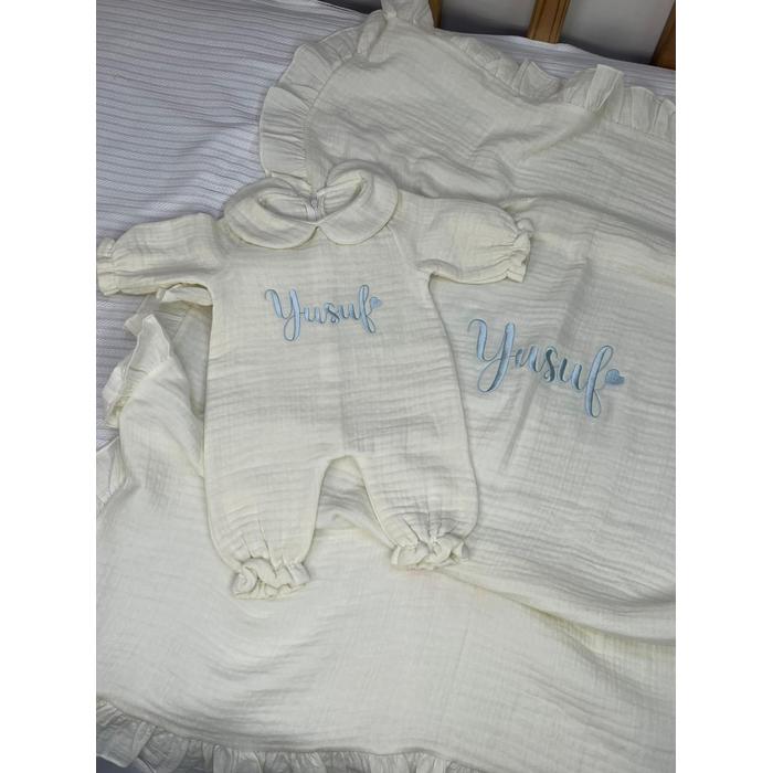 Müslin Tulum takımı ve battaniye 