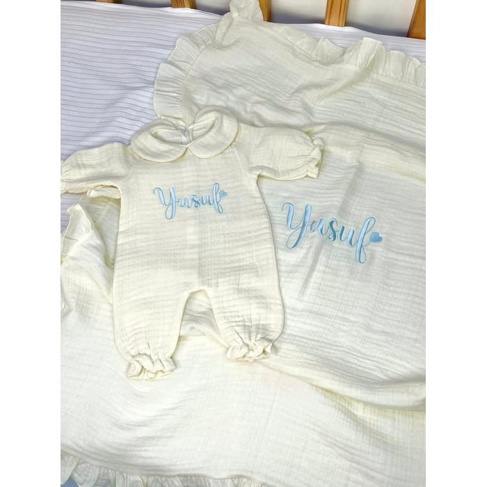 Müslin Tulum takımı ve battaniye 