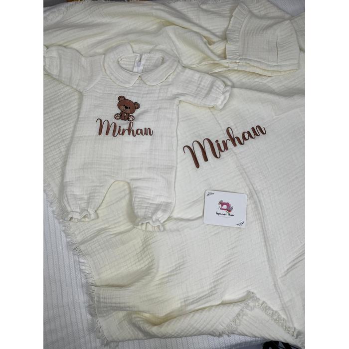 Müslin Tulum takımı ve battaniye 3