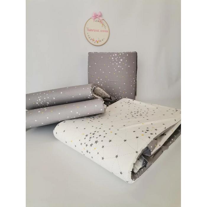 GRİ BEYAZ SAMANYOLU YILDIZLI KORUMALIK