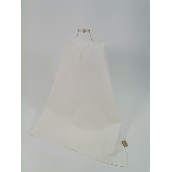 Babynest 8'li püsküllü set krem waffle pike - krem poplin