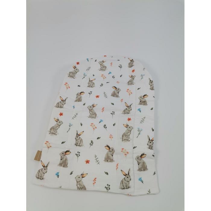 Babynest 8'li set krem waffle pike - tavşanlı müslin